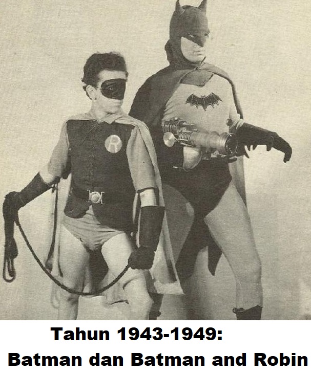 Tahun 1943-1949: Batman dan Batman and Robin